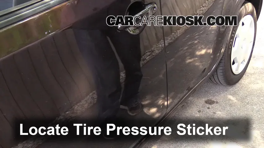 2011 Nissan Cube S 1.8L 4 Cyl. Tires & Wheels Check Tire Pressure